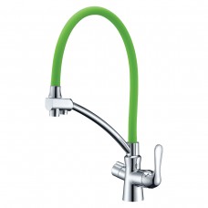 Смеситель Comfort LM3070C-Green для кухни  с подключением к фильтру с питьевой водой